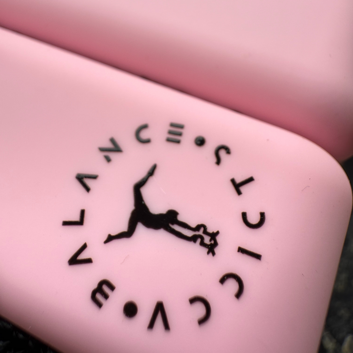 balance addicts logo on gymnastics ankle weights