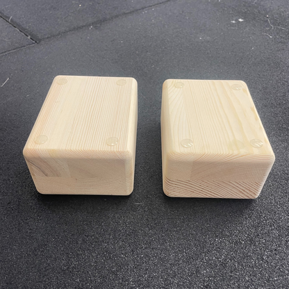 handstand blocks with non-slip base