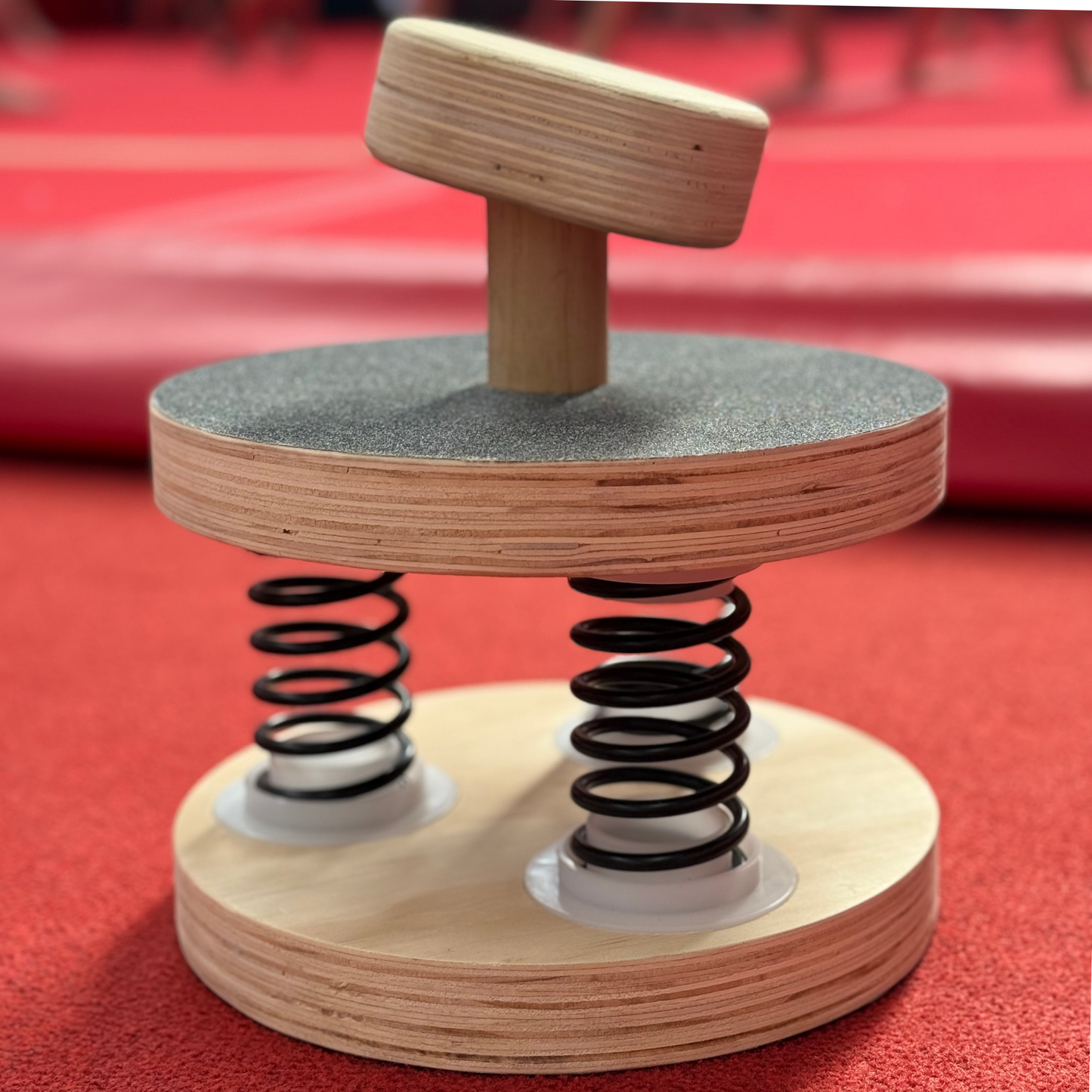 wooden wobble blocks with springs for handstands