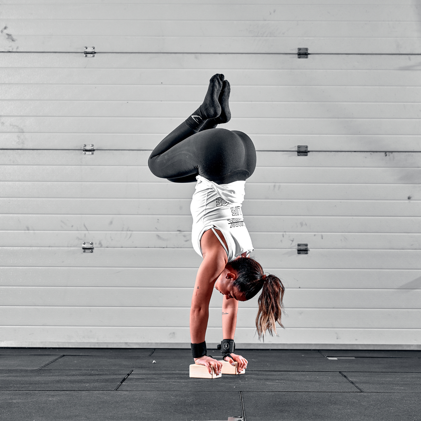 handstand blocks balancing